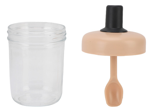 Cuchara Overnight Oat Container Para Avena Con Doble Mango D