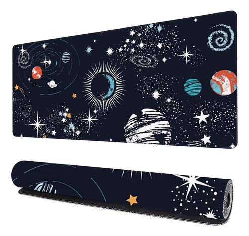 Mouse Pad Para Juegos Space Galaxy Xxl Alfombrill