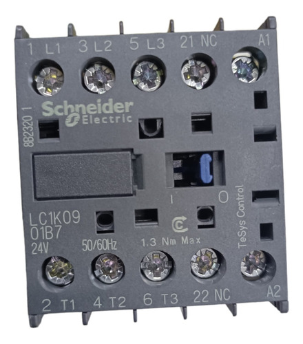 Contactor Schneider Lc1k0901b7 9a, Bobina 24 V