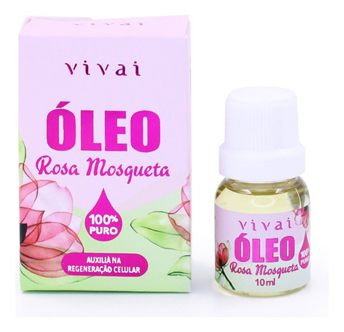 24 Óleo Rosa Mosqueta Vivai 100% Puro Atacado 10 Ml Fragrância Rosas