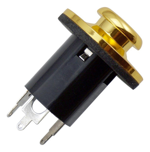 1/4 Guitarra Ecualizador De Graves Eq Preamplificador Oro