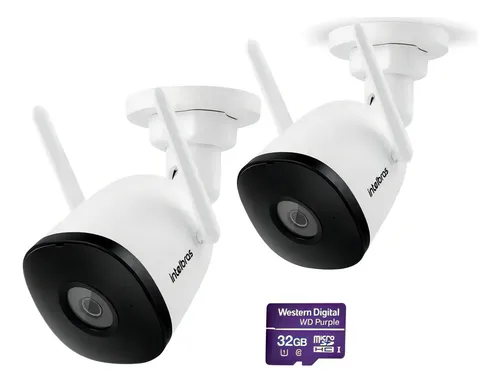 comprar Kit 2 Câmeras Externa Wi-fi Full Hd Im5 Sc C - Intelbras