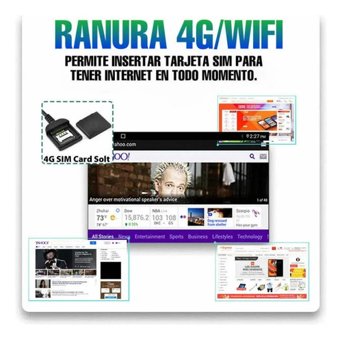 Radio Android Chevrolet Sail 8 Nucleos Qled Carplay Andauto