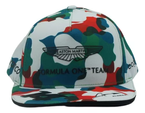 Gorra Fernando Alonso Aston Martin F1 Prenda Auténtica Kimoa