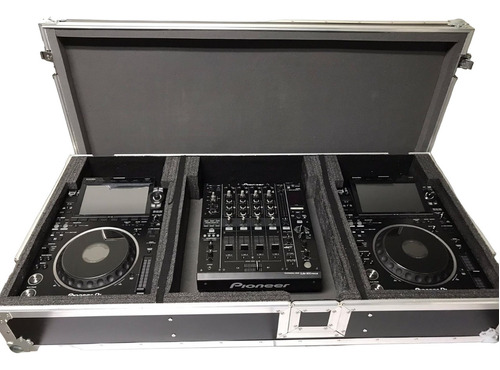 Estuche Rígido Para Dj Ho Dj 2cdj30001djma9 Con 3 U Rack