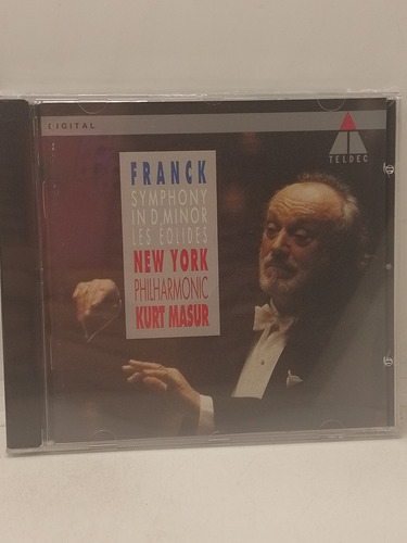 Franck/ Masur Symphony In D Minor Les Eolides Cd Nuevo 