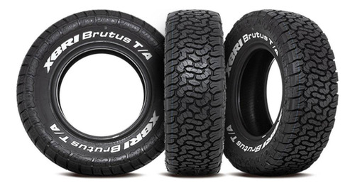 Kit Com 2 Pneus Aro 16 285/75 R16 126r 10pr Xbri Brutus T/a