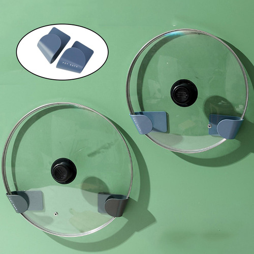 New,. 4 Paquete De 2-4 Soportes Para Tapas De Ollas, Los