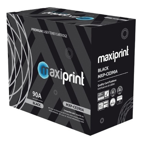 Toner Hp Ce390a Maxiprint Laserjet M601dn M601n M455f