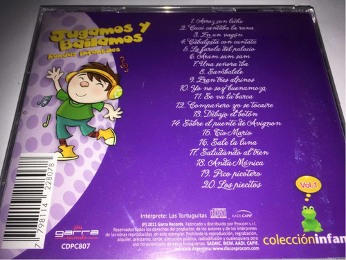 Rondas Infantiles Jugamos Y Bailamos Cd Nuevo Cerrado