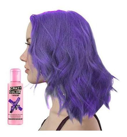 Tinte Crazy Colors Semipermanente En Crema Violette 150 Ml