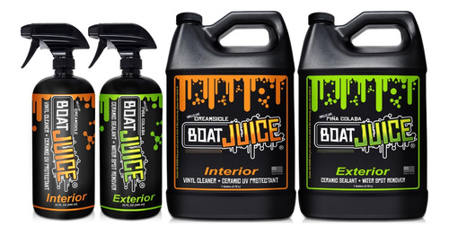 Boat Juice Kit Limpieza Para Barco Limpiador Nterior 32 Onza
