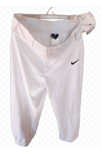Pantalón Nike Corto Béisbol Softball Blanco Medium (Usado)