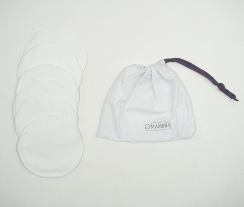 Imagen 4 de 7 de Protectores Mamarios Discos Lavables Maminia Absorbentes Eco