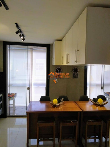 Studio Com 1 Dormitório À Venda, 38 M² Por R$ 325.000,00 - Vila Augusta - Guarulhos/sp - St0011
