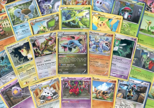 Lote De 100 Cartas Pokémon Originales Incluye 5 Holográficas