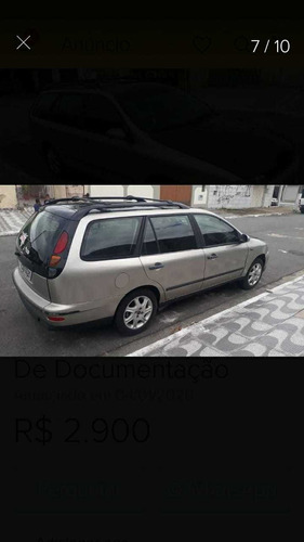 Fiat Marea Weekend Elx 2001 Com Débitos E Reparos Leia