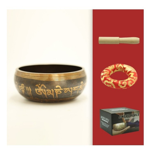 Set Cuenco 9.5cm Tibetano Nuevo De Nepal