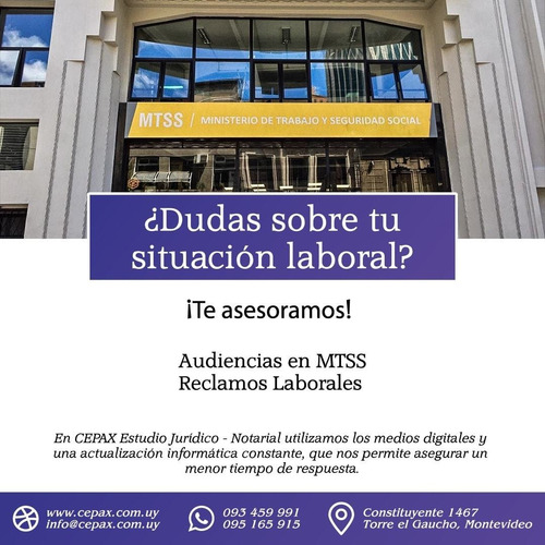 Imagen 3 de 10 de Estudio Jurídico En Montevideo, Abogados Y Escribanos