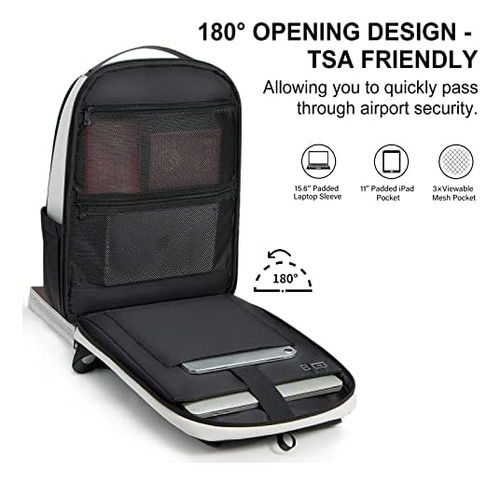 Hanke Mochila De Mano Mochila Impermeable Para Computadora P