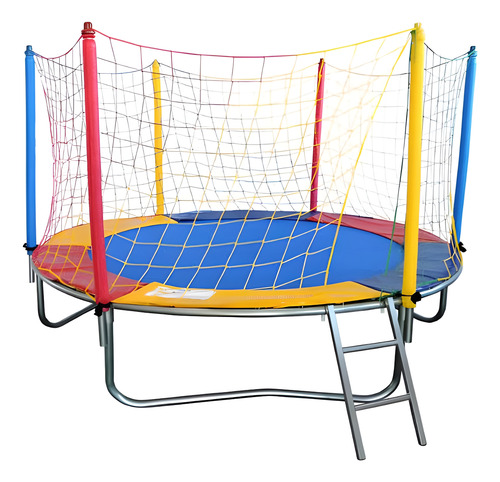 Pula Pula 2,30 Mts Grande Cama Elástica Infantil Trampolim De Acordo Com A Disponibilidade De Estoque Multicolorida