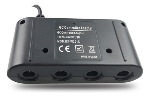 Convertidor De 4 Juegos Para Controlador Gamecube Gc Usb Ada