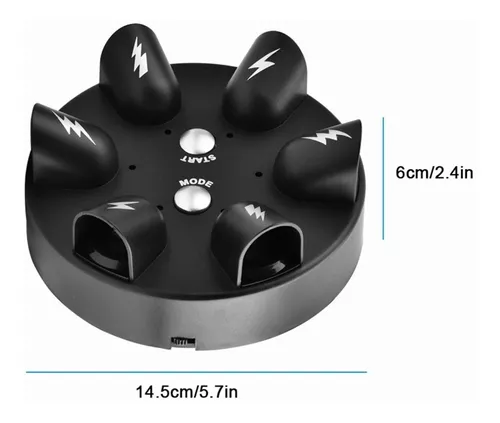 Maquina De Toques Electricos Tipo Ruleta Rusa Juego De Mesa
