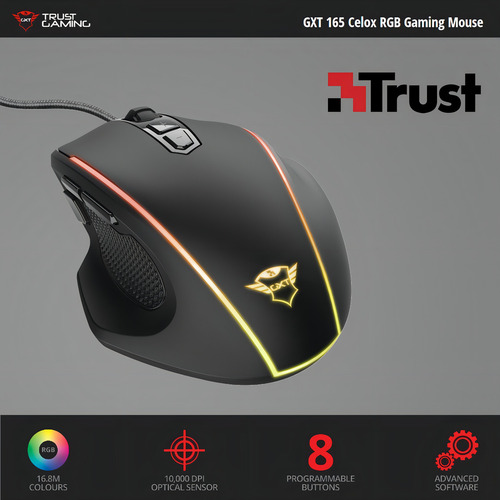 Gxt 165 Celox Rgb Mouse Gamer Trust 23092