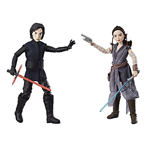 Figura De Acción Star Wars Rey & Kylo, Paquete De 2 Unidades