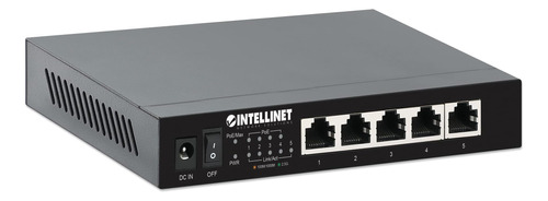 Conmutador Ethernet Intellinet De 5 Puertos 2.5g Poe+ - Pres