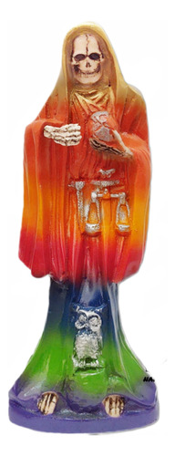 Figura De La Santa Muerte De 7 Potencias Preparada