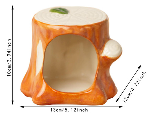 Cerámica Hamster House Pequeño Animal De Animales Cuevas M