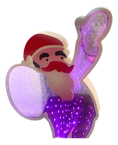 Lampara Led Viejo Viejito Pascuero Santa Claus Navidad