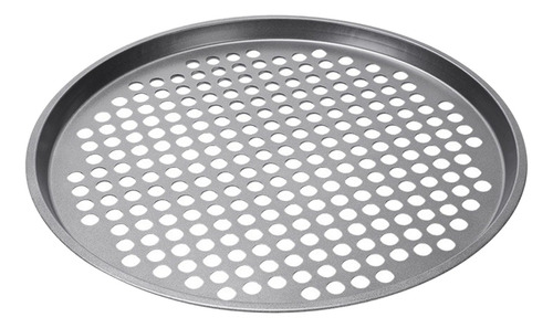 Molde Para Pizza Con Orificios De Malla Redonda De Acero Ino