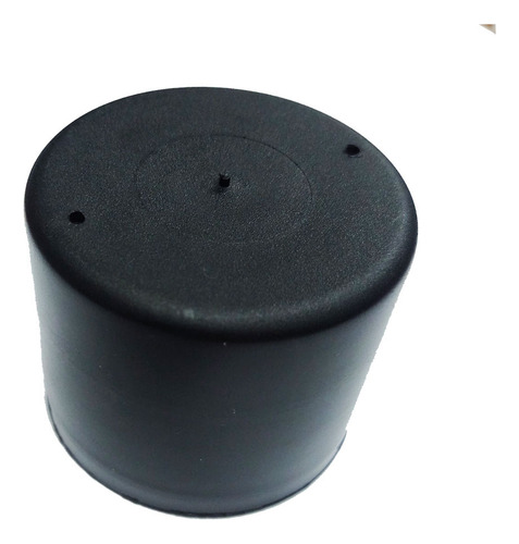 Ponteira Protetora Pé De Mesa Redondo 6,3cm (2 1/2) 4pc Cor Preto