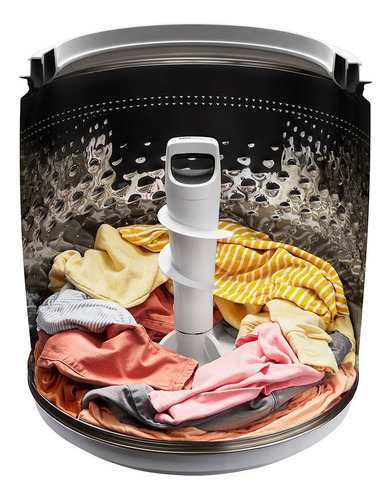Lavadora automática Whirlpool hasta 28kg 127V color blanco