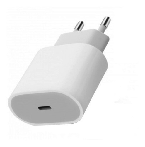 Cargador Carga Rapida Usb Tipo C 20w iPhone Compatible