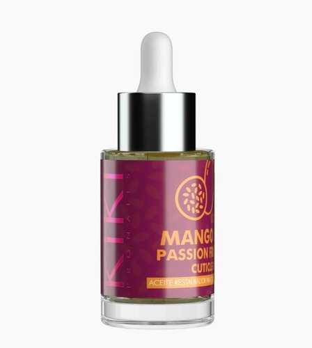 Mango & Passion Fruit Aceite Restaurador Cutículas 30ml Kiki