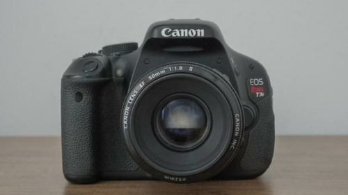 Canon T3i + Lente 50mm 1.8. 12x Sem Juros Frete Grátis