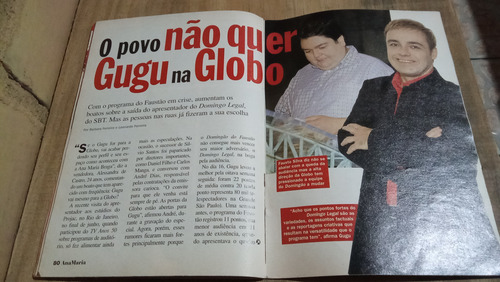 Revista Ana Maria, 198 Hebe, Gugu, Anos 2000 (Usado)