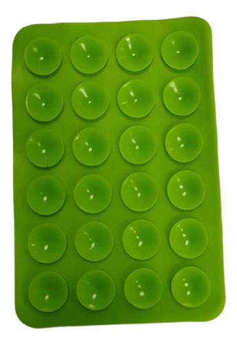 Soporte De Succión Para Teléfono, Almohadilla Verde