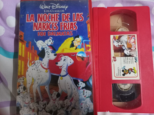 Vhs La Noche De Las Narices Frías Walt Disney.pelicula