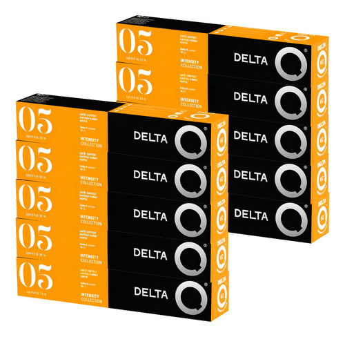 100 Cápsulas Delta Q Café Qonvictus Intensidade 5