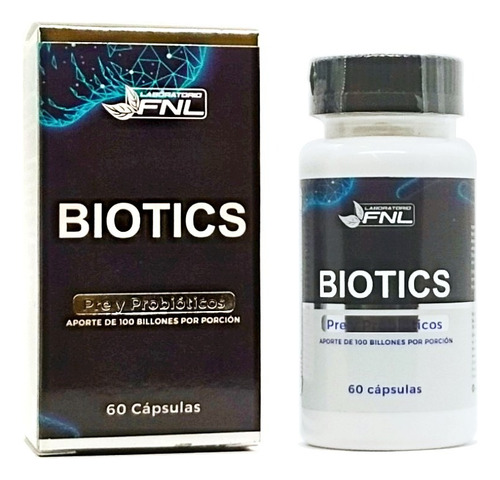 Biotics Pre Y Probióticos 14 Cepas 100 Billones 60caps - Fnl