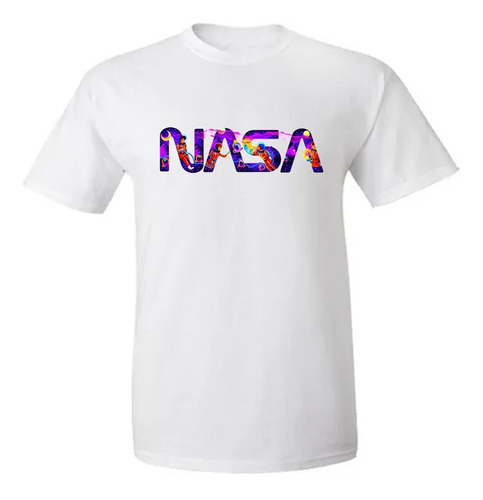 Remera Nasa Modelo Unico Exclusivo - Para Adultos Y Niños 