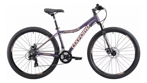 Bicicleta Mountain Bike Oxford Venus1 Para Mujer Tono Morado