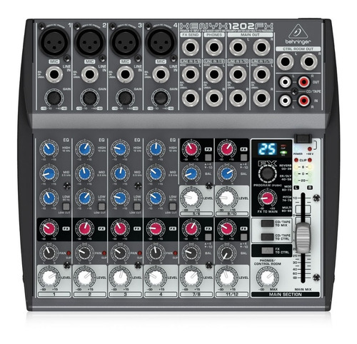 Consola Behringer Xenyx 1202fx Mezclador Behringer
