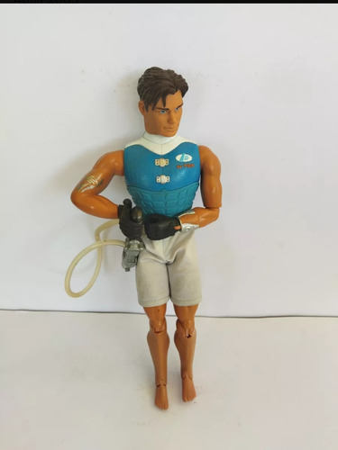 Max Steel N-tek Traje Azul Pistola De Accion Mano Agua 2005 (Usado)
