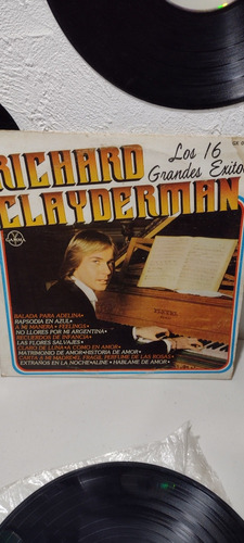 Richard Clayderman 16 Grandes Exitos Disco De Vinil Lp 