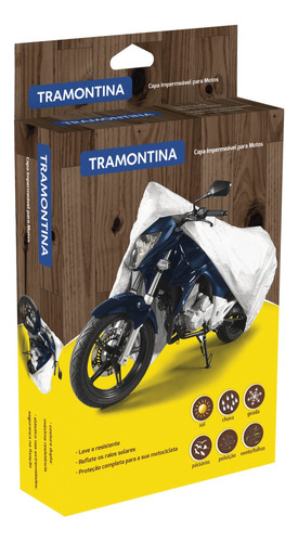 Capa Impermeavel Para Moto Tam. P - Tramontina